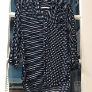 Casual Polka Dot Blouse